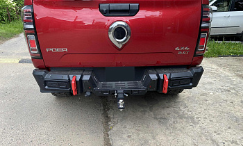 Great Wall / Poer / Бампер задний / Задний бампер силовой