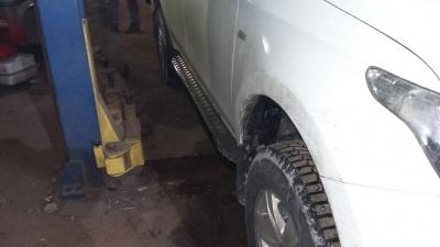 Пороги силовые - Mitsubishi L200 2015-2024 - Пороги - 