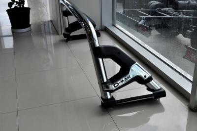 Защитная дуга в кузов Triton 76 мм с логотипом полированная нержавеющая сталь - Mitsubishi L200 2006-2015 - Защитные дуги  - 