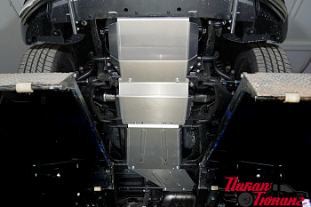 Great Wall / Защита / Комплект защит (алюминий) 4мм (картер, передний мост, кпп, рк) для Poer 2.0 TD АКПП