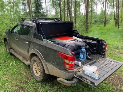 4х секционная алюминиевая крышка PRO - Mitsubishi L200 2015-2024 - Крышки кузова - 