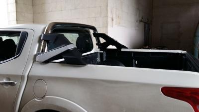 Дуга безопасности кузова пикапа, овал Ø70×85мм. - Fiat FullBack - Дуга в кузов - 