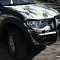 Бампер передний усиленный в полной комплектации - Mitsubishi L200 2006-2015 - Бампер передний - 