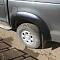 Расширители колесных арок - Toyota Hilux 2011-2015 - Расширители колесных арок - 