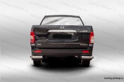 Защита задняя уголки d76 - Ssang Yong - Защита заднего бампера - 