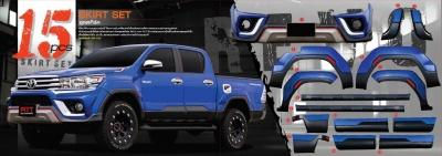 Аэродинамический обвес FITT - Toyota Hilux 2015-2023 - Аэродинамический обвес - 