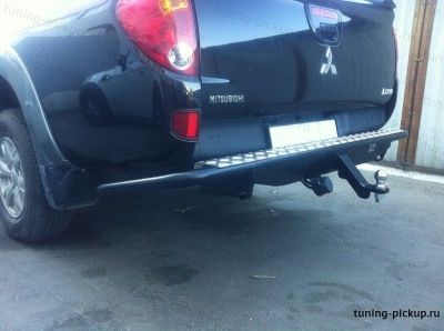 Бампер задний усиленный DDR (Россия) - Mitsubishi L200 2006-2015 - Бампер задний усиленный - 