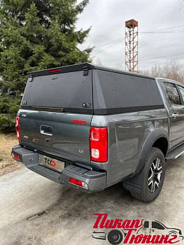 JAC / T8 / Кунги / Кунг (алюминий Premium Black) 3 мм для JAC T8 ТСС Россия