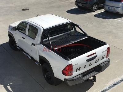 Крышка Top Roll Bar (silver / black) с дугами (silver / black) Toyota Hilux 2015-2024