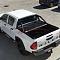 Крышка Top Roll Bar (silver / black) с дугами (silver / black) Toyota Hilux 2015-2024