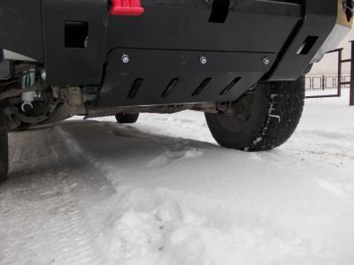 Замена штатной защиты - Mitsubishi L200 2006-2015 - Бампер передний - 