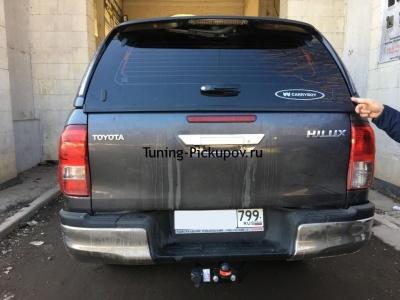 Фаркоп крюк тип F без электрики - Toyota Hilux 2015-2024 - Фаркоп - 