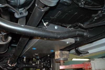 Защита топливного бака Triton - Mitsubishi L200 2006-2015 - Защита картера, кпп, двс, бака, рк - 