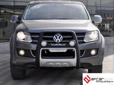 Защита переднего бампера QT003 ATLANTIC - Volkswagen Amarok - Защита переднего бампера - 