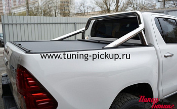 Toyota Hilux / Защитные дуги / Дуга в кузов (копия оригинальной)