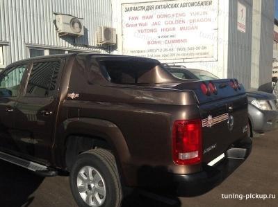 Крышка Grandbox VIP (диодная оптика) - Volkswagen Amarok - Крышка кузова - 