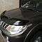 Дефлектор капота (оригинал) - Mitsubishi L200 2015-2024 - Дефлекторы - 
