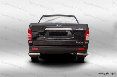 Защита задняя уголки d60 - Ssang Yong - Защита заднего бампера - 