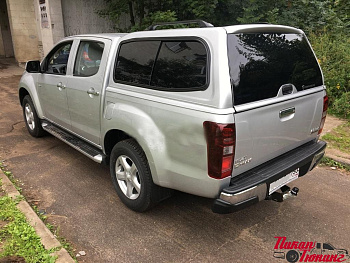 Isuzu D Max / Кунги / Кунг S PLUS V2 (раздвижные боковые стекла)