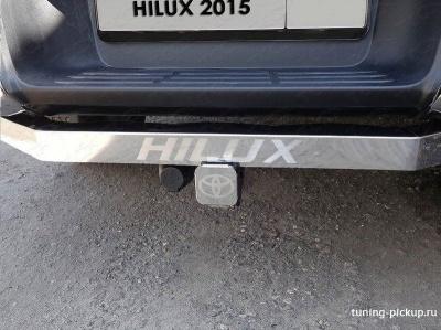 Фаркоп съемный (американский квадрат) - Toyota Hilux 2015-2024 - Фаркоп - 