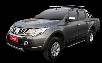 Mitsubishi / L200 2015-2024 / Пороги / Боковые пороги OE-Style