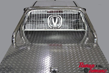 Changan Hunter / Защитные дуги в кузов / Защитная дуга кузова и защита заднего стекла (для крышки) 76,1 мм Hunter Plus