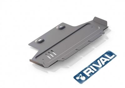 Защита КПП алюминий + комплект крепежа RIVAL 2.0TDI; 3.0TDI - Volkswagen Amarok - Защита картера, кпп и топливного бака - 