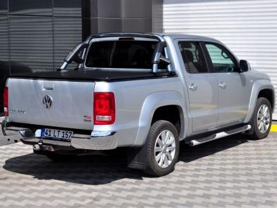 Защитная дуга в кузов 76 мм  полированная нержавеющая сталь - Volkswagen Amarok - Защитные дуги - 