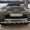 Защита переднего бампера Triton кроме комплектации Invite d 76 - Mitsubishi L200 2006-2015 - Защита переднего бампера - 