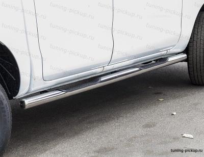 Пороги с проступями d76  - Ford Ranger - Пороги - 