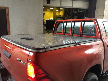 Toyota Hilux / Крышки кузова / Крышка алюминиевая НИИС Россия