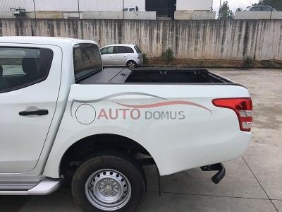 Крышка Top Roll (black / silver) - Mitsubishi L200 2015-2024 - Крышки кузова - 