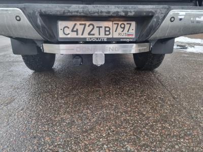 Фаркоп (оцинкованный, шар E, надпись DongFeng) - Dongfeng - Фаркоп для Dongfenf - 