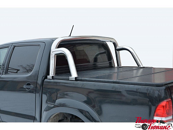 Toyota Hilux / Защитные дуги / Дуга в кузов 76 мм