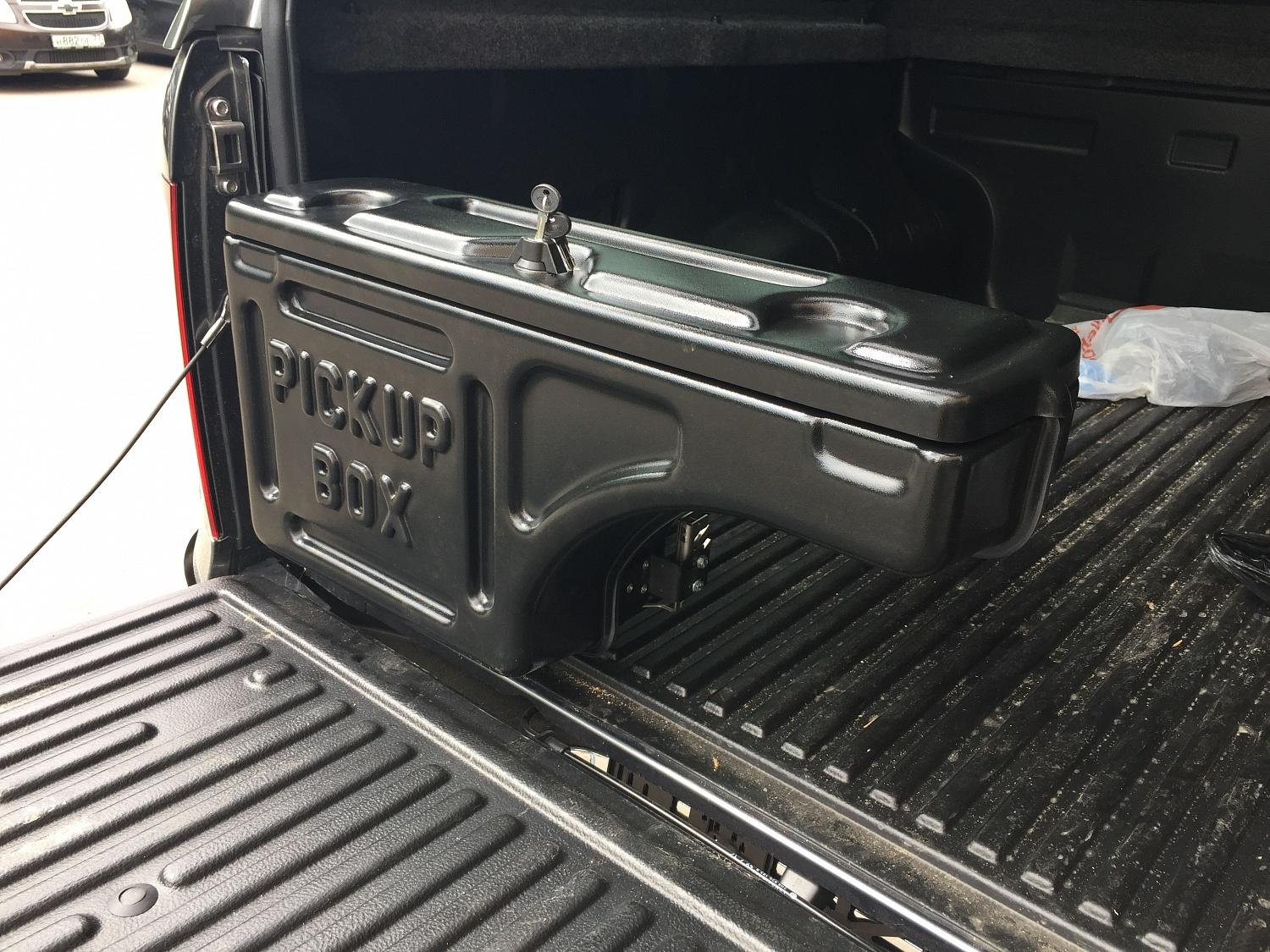 Поворотный бокс в кузов пикапа - Mitsubishi L200 2015-2024 - Ящик в кузов - 