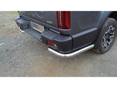 Защита задняя (уголки) 76,1 мм для JAC T9 - JAC T6/T8/T9 - Защита заднего бампера - 