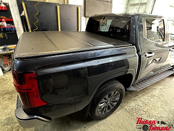 Mitsubishi / L200 2024- / Крышки L200 2024+ / 4х секционная алюминиевая крышка PRO HAL Россия