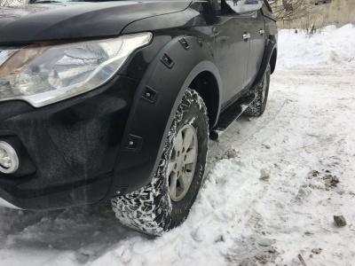 Расширители колёсных арок (вынос 60 мм) - Fiat FullBack - Расширители колесных арок - 