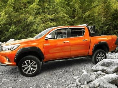 Защитная дуга (широкая) для крышки HAL Pro  - Toyota Hilux 2015-2024 - Защитные дуги - 