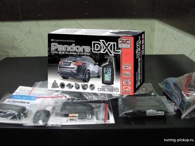 Сигнализация PANDORA DXL 3210 CAN (с турботаймером) - Nissan Navara - Средства защиты от угона - 