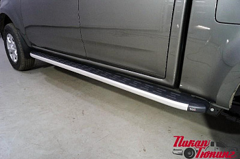 Great Wall / Пороги / Пороги для Wingle 7 / Пороги алюминиевые с пластиковой накладкой 2220 мм для Wingle 7