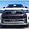Защита переднего бампера Black Onyx 2020 двойная (76/60) - Toyota Hilux 2015-2024 - Защита переднего бампера  - 