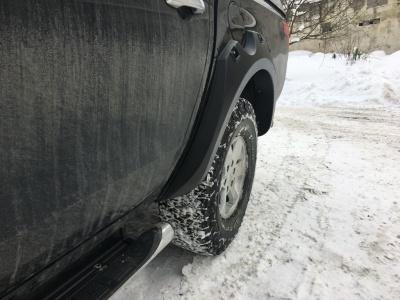 Расширители колёсных арок (вынос 60 мм) - Fiat FullBack - Расширители колесных арок - 