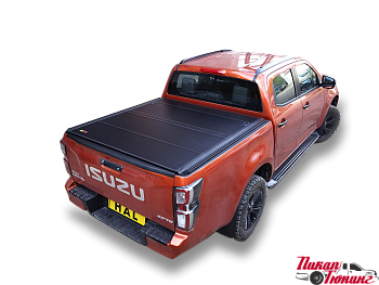 Isuzu D Max / Крышки / Крышка полностью складная секционная PRO для пикапа Isuzu D-Max 3 gen.