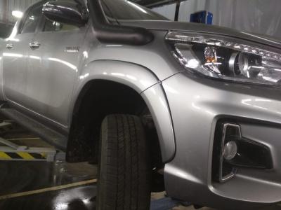 Расширители колесных арок (оригинал) - Toyota Hilux 2015-2024 - Расширители колесных арок - 