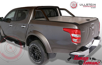 Mitsubishi / L200 2015-2024 / Крышки кузова / Крышка Top Roll Bar (серебристый, с черной дугой)