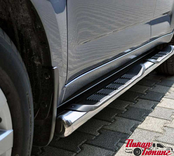 Toyota Hilux / Пороги / Пороги TT002 DRAGOS Revo