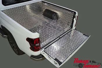 Changan Hunter / Вкладыш в кузов / Защитный алюминиевый вкладыш в кузов автомобиля (комплект) для Changan Hunter (короткий кузов)