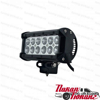 Toyota Hilux / Дополнительная светодиодная оптика / Универсальная 2-х рядная LED фара FL-2030-36