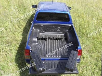 Поворотный бокс в кузов - Toyota Hilux 2011-2015 - Ящик в кузов - 